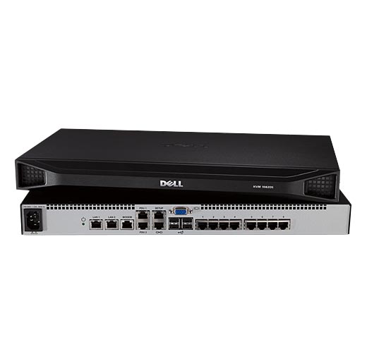 14GWJ | Dell PowerEdge 1082DS 8-Port KVM Remote Console Switch