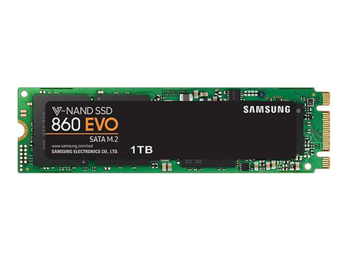 MZ-N6E1T0BW | Samsung 860 EVO 1TB M.2 2280 SATA 6Gb/s Solid State Drive (SSD) - NEW