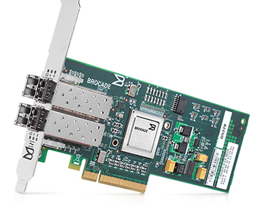 7T5GY | Dell Brocade 825 8GB Dual Port PCI-E Fibre Channel Host Bus Adapter - NEW