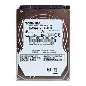 MK5076GSX | Toshiba 500GB 5400RPM 8MB Cache SATA 3Gb/s 2.5 Notebook Hard Drive