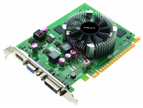 VCGGT4401XPB | PNY Tech PNY GeForce GT440 1GB 128-Bit GDDR5 PCI Express 2.0 x16 HDCP Ready HDMI/ VGA/ DVI Video Graphics Card