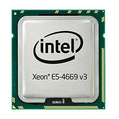 338-BHWF | Dell 2P Intel Xeon 18 Core E5-4669V3 2.1GHz 45MB L3 Cache 9.6GT/S QPI Speed Socket FCLGA-2011 22NM 135W Processor