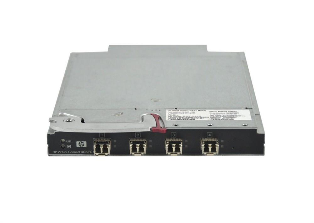 491674-001 | HP 4GB Virtual Connect 4-Ports Fibre Channel Module for BladeSystem c-Class