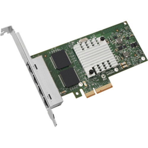 I340T4 | Intel Ethernet Server Adapter I340-T4 PCI Express X4 4-Port 10/100/1000BASE-T Internal Full-Height (Low Profile)