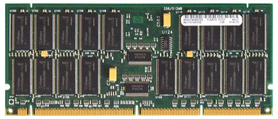 A4923A | HP 1GB Kit (2x512MB) PC120 120MHz ECC 278-Pin High-Density DIMM Memory for 9000 and N-Class Servers