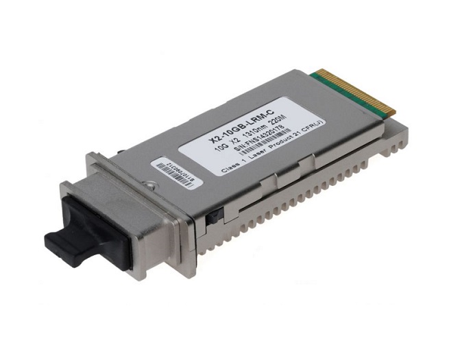 X2-10GB-LRM= | Cisco 10Gb/s 10-GBase-LRM Multi-Mode Fiber 220m 1310nm Duplex SC Connector X2 Transceiver Module