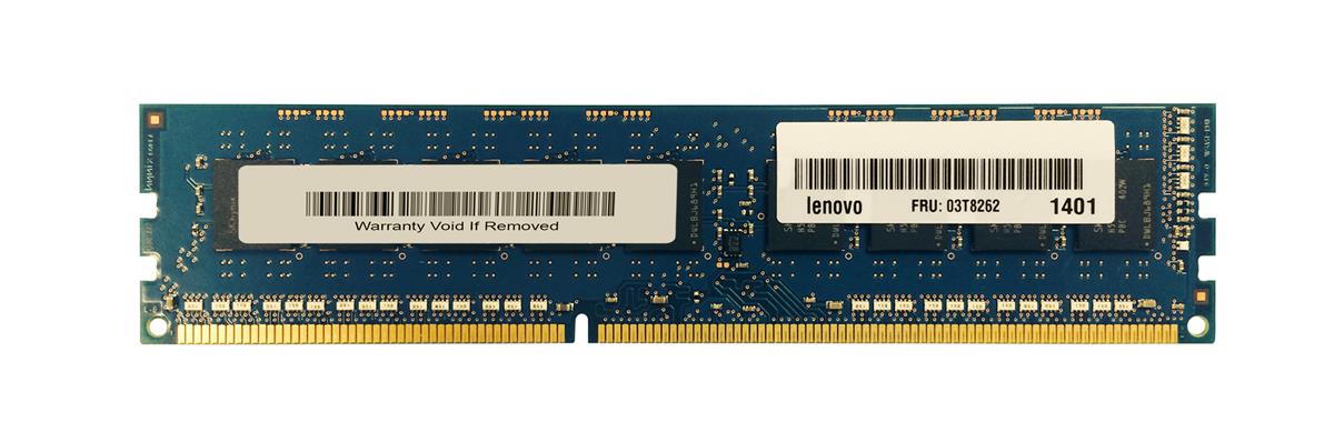 03T8262 | Lenovo 8GB PC3-12800E DDR3 Memory Module