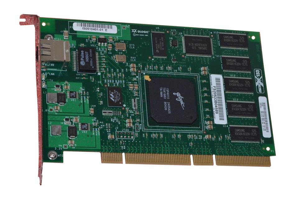 QLA4010C | QLogic SANblade Single-Port 1GB/s iSCSI PCI-Express Host Bus Adapter