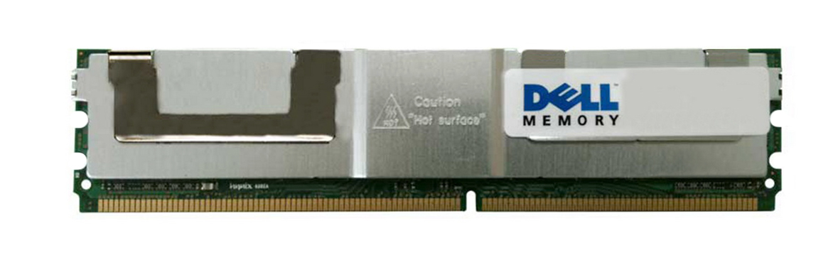 U300D | Dell 4GB DDR2-667MHz PC2-5300 Fully Buffered CL5 240-Pin DIMM 1.8V Quad Rank Memory Module