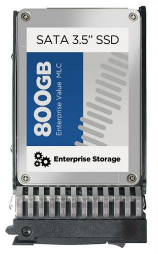 691861-B21 | HP 800GB SATA 6Gb/s 3.5 (MLC) SC Enterprise Value Solid State Drive (SSD)