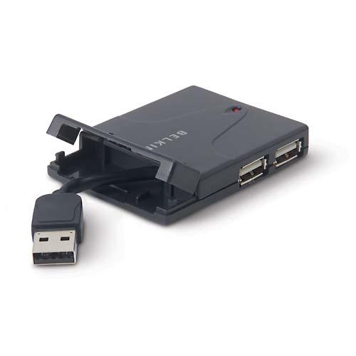 F5U215VMOB | Belkin Hi-Speed UB 2.0 4-port Mini-Hub 4 x 4-pin Type A USB 2.0 USB Downstream 1 x 4-pin Type A USB 2.0 USB Upstream External