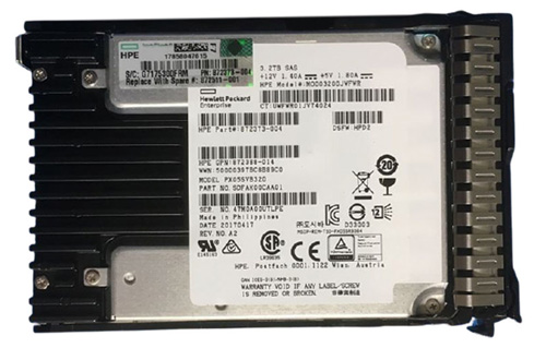 872386-B21 | HPE 3.2TB SAS 12Gb/s Mixed-use 2.5 (SFF) Hot-pluggable SC Digitally Signed Firmware Solid State Drive (SSD) - NEW
