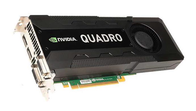 K5000 | Nvidia Quadro 4GB GDDR5 SDRAM PCI Express 2 x16 Video Graphics Card