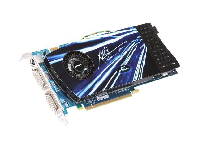 VCG88512GXEB | PNY Tech PNY GeForce 8800 GT 512MB 256-Bit GDDR3 PCI Express 2 x16 HDCP Ready SLI Support Video Graphics Card