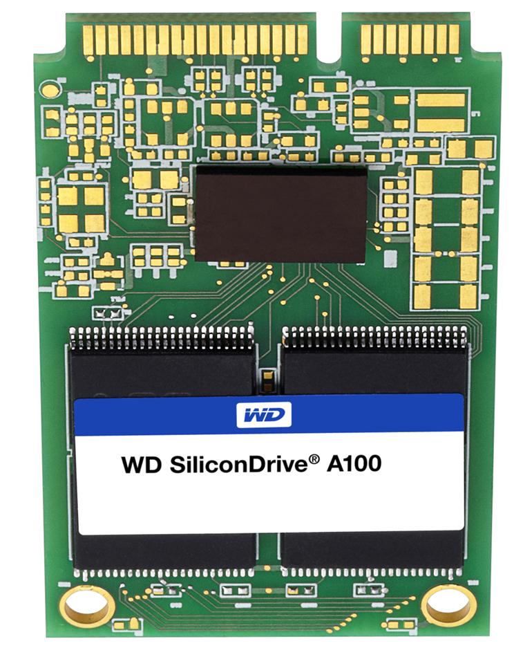 SSD-M0004SC-7100 | Western Digital SiliconDrive A100 4GB mSATA 3Gbps Hot Swap SLC Solid State Drive (SSD)