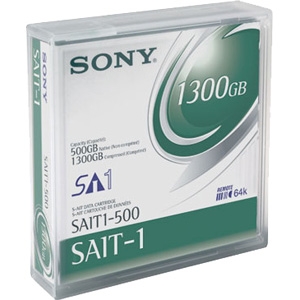 SAIT1500B | Sony SAIT-1 Tape Cartridge - SAIT SAIT-1 - 500GB (Native) / 1.3TB (Compressed)