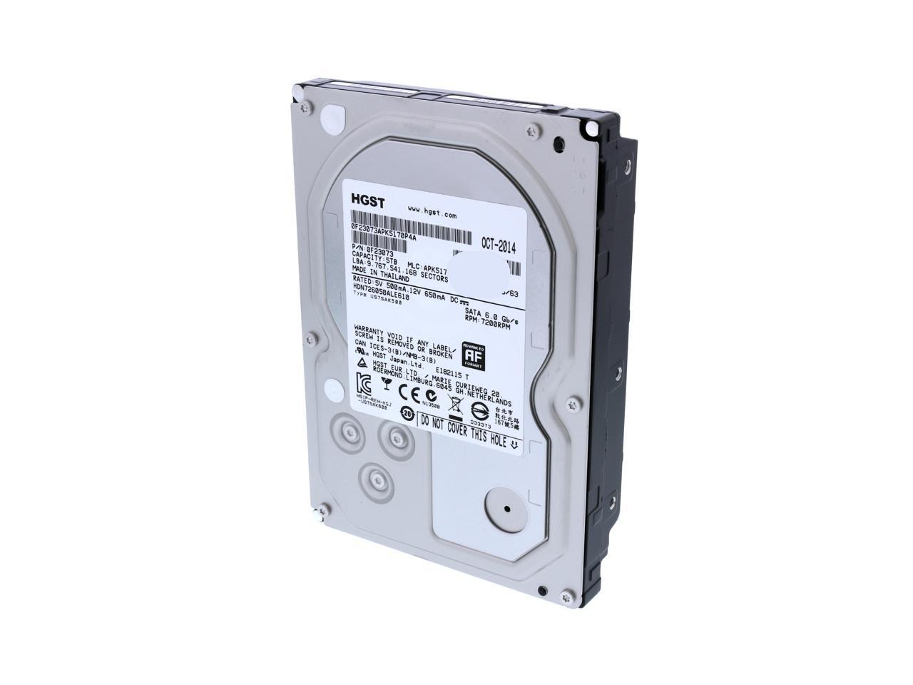 0S03835 | Hitachi 5TB 7200RPM SATA 6 Gbps 3.5 128MB Cache Deskstar Hard Drive