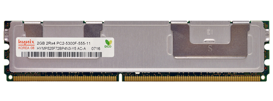 HYMP525F72BP4N3-Y5 | Hynix 2GB DDR2 Fully Buffered FB ECC PC2-5300 667Mhz 2Rx4 Memory