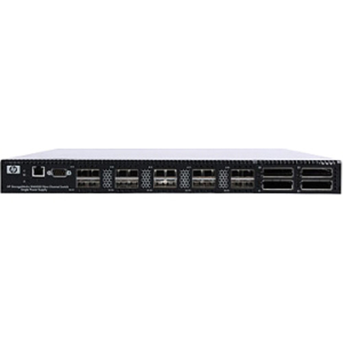 617222-001 | HP StorageWorks SN6000 Stackable Single Power Fibre Channel Switch 12-Ports Stackable