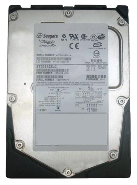 ST318432LC | Seagate 18GB 15000RPM Ultra 320 SCSI 3.5 8MB Cache Cheetah Hard Drive