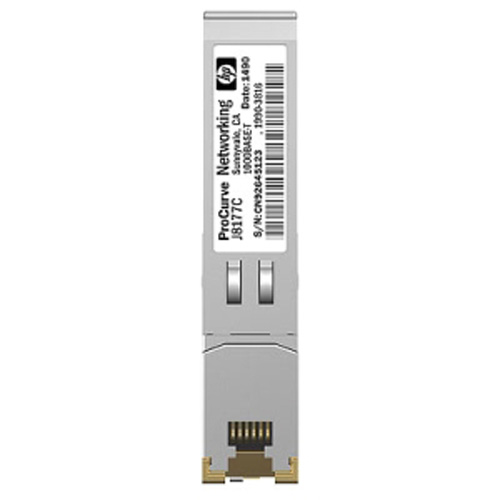 JD089B | HP X120 SFP (Mini-GBIC) Transceiver Module 1000BASE-T RJ-45 Plug-in Module - NEW