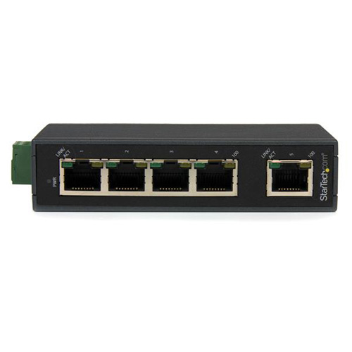 IES5102 | StarTech 5-Port 10/100/1000Base-T Unmanaged Fast Ethernet Switch - NEW