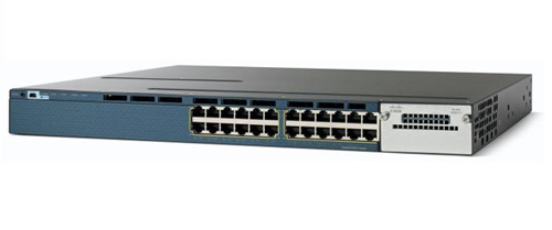 WS-C3560X-24T-L | Cisco Catalyst 3560X-24T-L Switch Managed 24 X 10/100/1000 Rack-mountable 2-Slot LAN Base