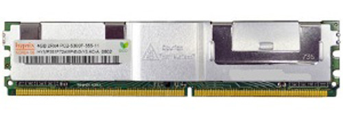 HYMP351F72AMP4N3-Y5 | Hynix 4GB (1X4GB) PC3-5300F 667MHz Dual Rank X4 ECC Fully Buffered DDR2 SDRAM 240-Pin FBDIMM Memory Module for Server