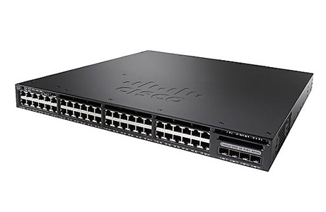 WS-C3650-12X48FD-S | Cisco Catalyst Switch - L3 - Managed - 36 X 10/100/1000 (poe) + 12 X 100/1000/2.5g/5g/10g (poe) Rack Mountable - NEW