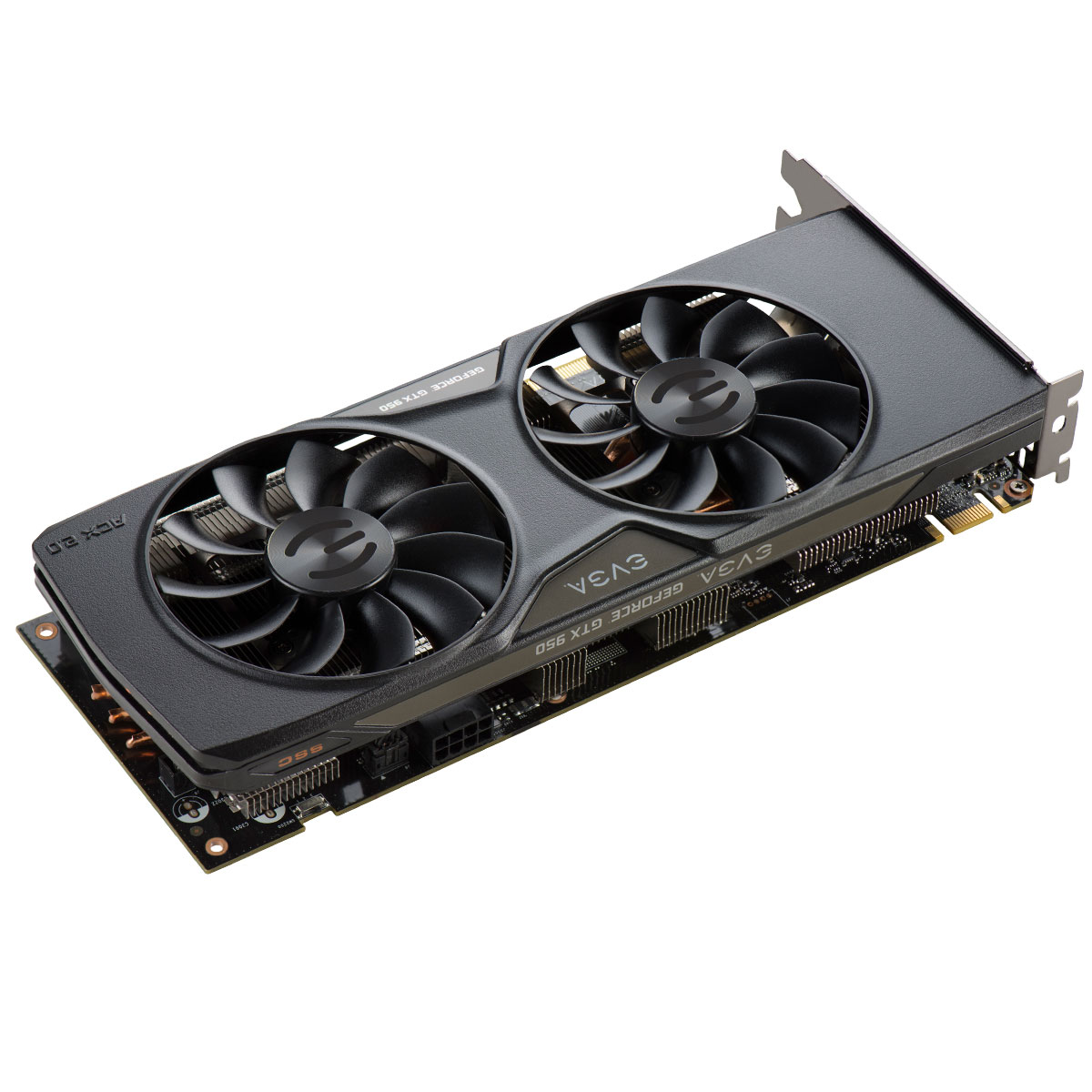02G-P4-2957-KR | EVGA GeForce GTX 950 2GB SSC Gaming, Silent Cooling Graphics Card
