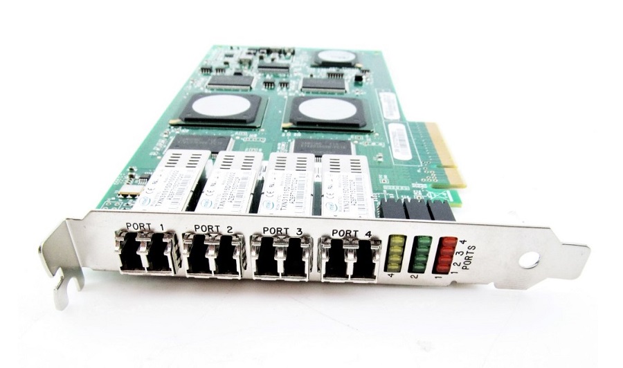 QLE2564L | QLogic Sanblade 8GB Fibre Channel Quad Port PCIe HBA