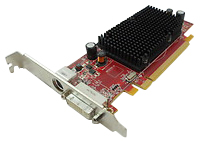 102B1700200 | ATI Radeon HD 2400 Pro 256MB DDR2 PCI Express DMS59/ TV-out Low Profile Video Graphics Card