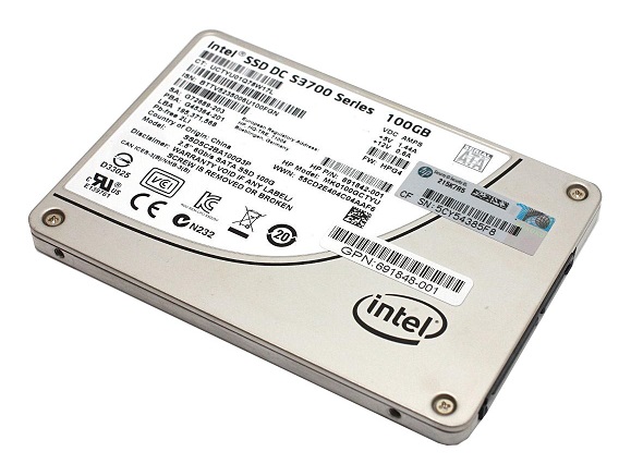 SSDSC2BA100G3P | Intel DC S3700 Series 100GB Multi-Level Cell (MLC) SATA 6Gb/s SFF 2.5 Solid State Drive (SSD)