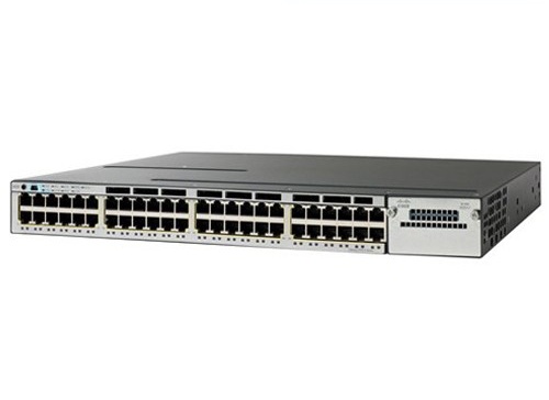 WS-C3850-48T-S-RF | Cisco Catalyst 3850-48T-S - switch - 48 ports - managed - desktop, rack-mountable