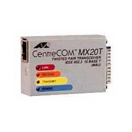 AT-MX20T | Allied Telesis CentreCOM MX20T 10Mbps IEEE 802.3 Twisted Pair micro Transceiver