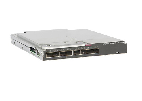 759863-001 | HP Virtual Connect 16GB 24-Port Fibre Channel Module Switch 24-Ports Plug-in Module - NEW