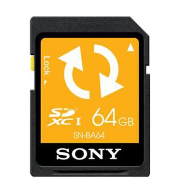 SNBA64 | Sony 64GB Backup SD Memory Card-