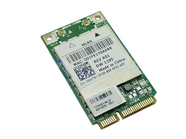 WX781 | Dell Wireless 1395 802.11G Internal Card Network Adapter - PCI Express Mini Card