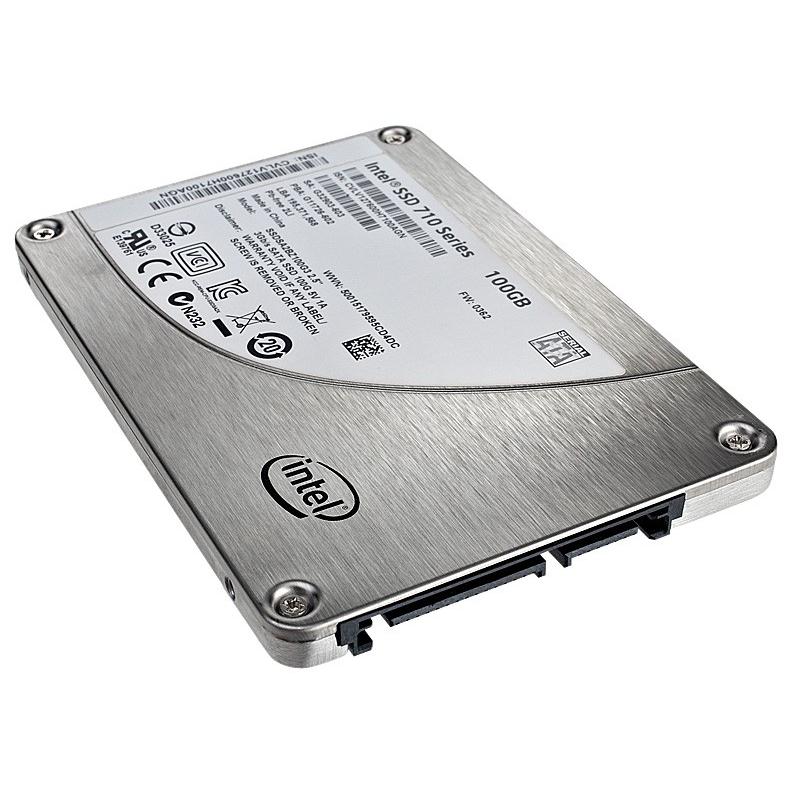 SSDSA2BZ100G3 | Intel 710 Series 100GB SATA 3Gbps 2.5 MLC NAND Flash Solid State Drive (SSD)