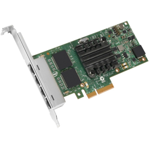 I350T4BLK | Intel Server Adapter PCI Express 2.0 X4 4-Ports Network Adapter