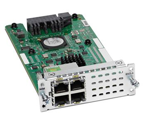 NIM-ES2-4 | Cisco 4-Port Layer 2 Gigabit Ethernet LAN Switch NIM Module - NEW