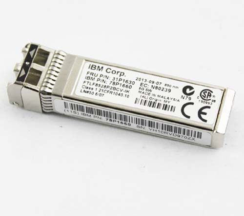 FTLF8528P2BCV-IK | IBM 8GB Sw SFP+ Lc Transceiver Module