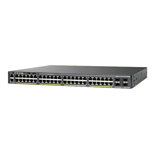 WS-C2960X-48TS-LL | Cisco Catalyst 2960X-48TS-LL Managed Switch 48 Ethernet-Ports and 2 Gigabit SFP-Ports