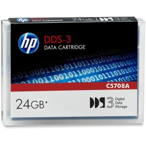 C5708A | HP DAT DDS-3 Data Cartridge DDS-3 12 GB Native / 24 GB Compressed 410.1 ft Tape Length