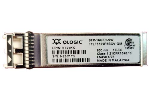 FTLF8529P4BCV-QM | QLogic 16GB SFP+ Optical Transceiver