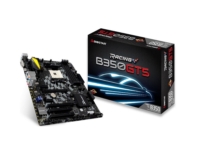 B350GT5 | Biostar AM4 AMD B350 SATA 6Gb/s USB 3.1 HDMI ATX Motherboard