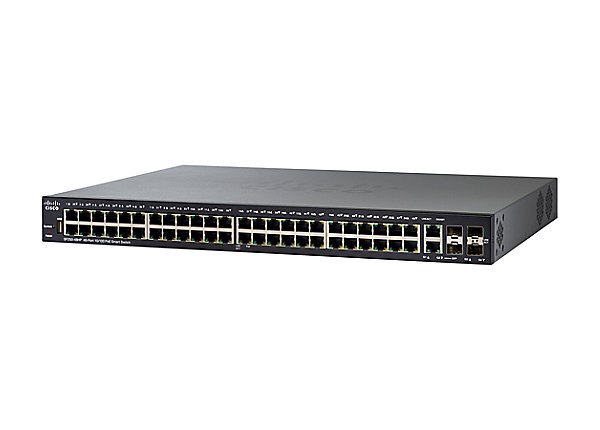 SG250-50P-K9 | Cisco 250 Series Sg250-50p Managed L3 Switch - 48 Poe+ Ethernet Ports & 2 Combo Gigabit Ethernet/gigabit SFP Ports