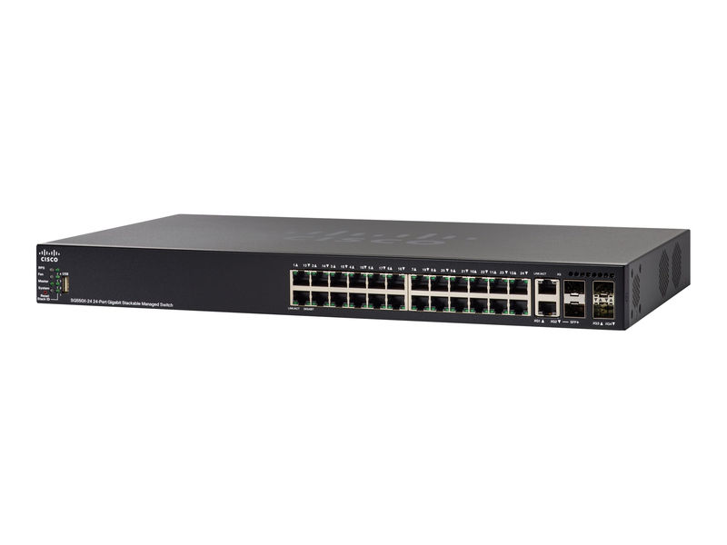 SG550X-24-K9 | Cisco Sg550x-24 Layer 3 Switch - 24 X Gigabit Ethernet Network 2 X 10 Gigabit Ethernet - NEW