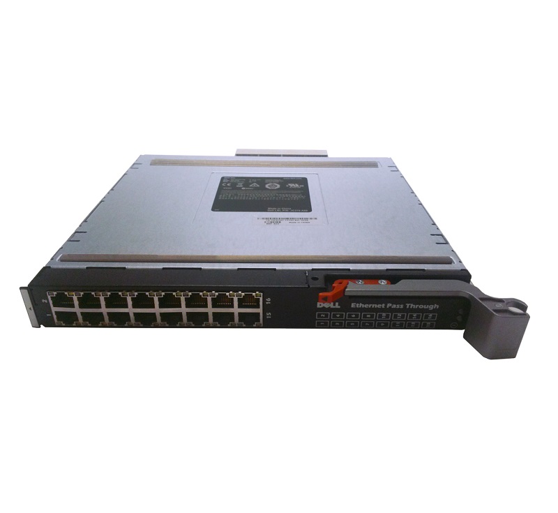 0WW060 | Dell 16-Port 1GB Ethernet Pass Through Expansion Module for PowerEdge M1000E