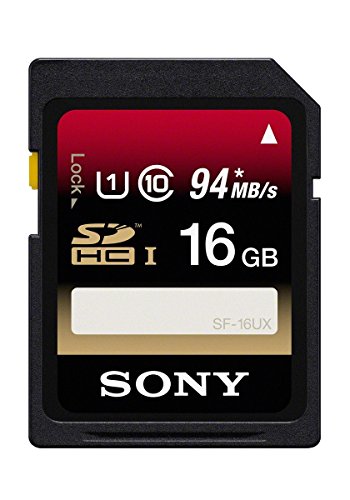 SF16UX/TQN | Sony 16GB Class 10 SDHC UHS-I Flash Memory Card